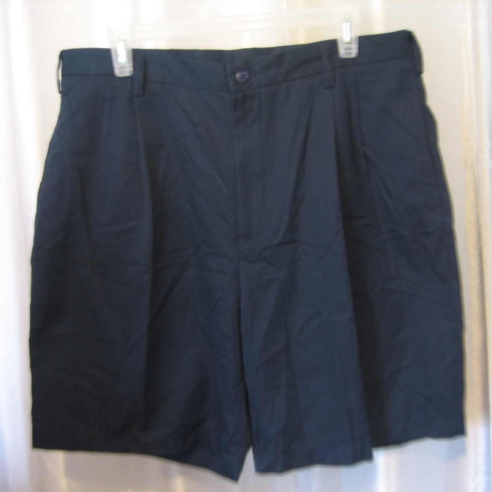 Bolle Golf Navy Blue Men's Casual Golf Shorts 100% Polyester Sz 36 NWNT